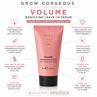 Grow Gorgeous Volume Bodifying Leave-In Serum Mini 30ml