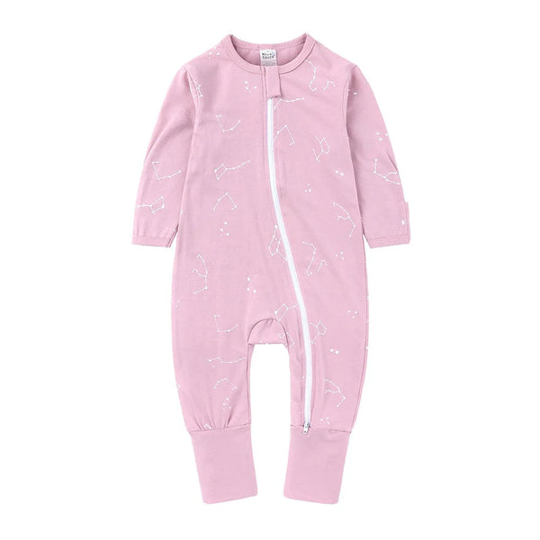 Written In The Stars Zip Baby Sleepsuit (Various Sizes)