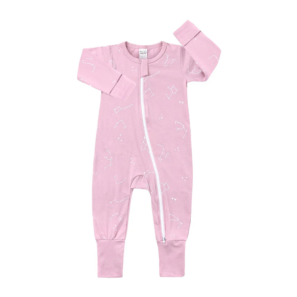 Written In The Stars Zip Baby Sleepsuit (Various Sizes)