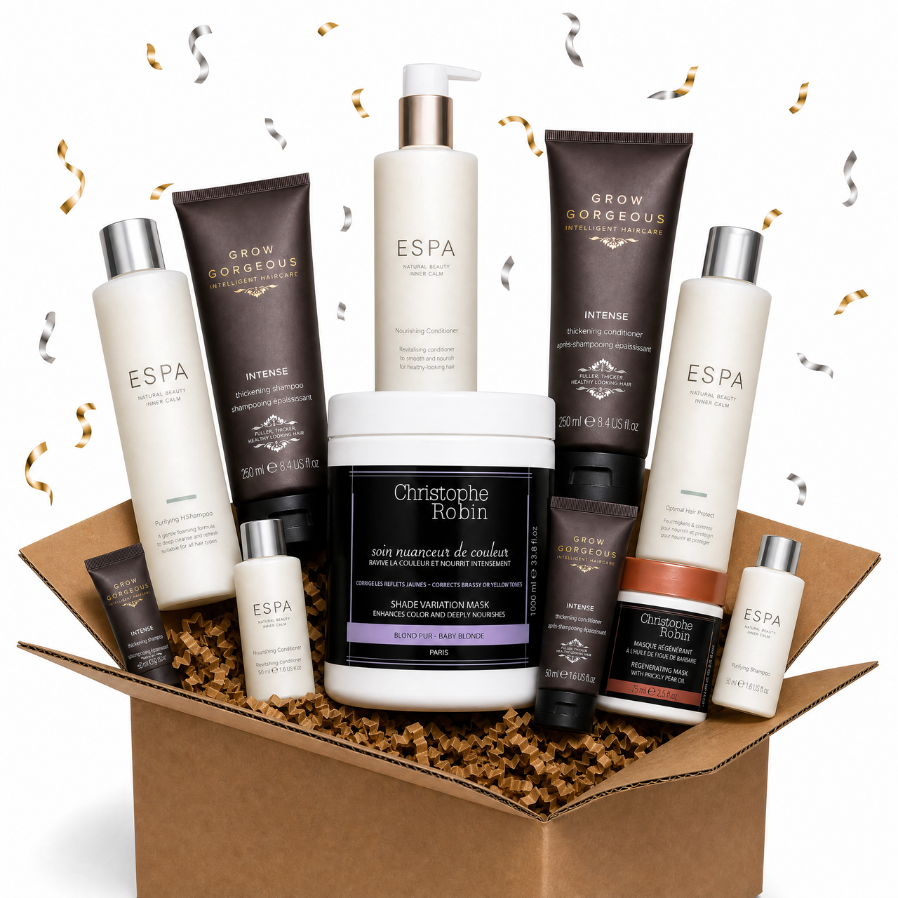 Blonde Haircare Mystery Box | £170+ Worth of Hair Masks, Shampoos & More