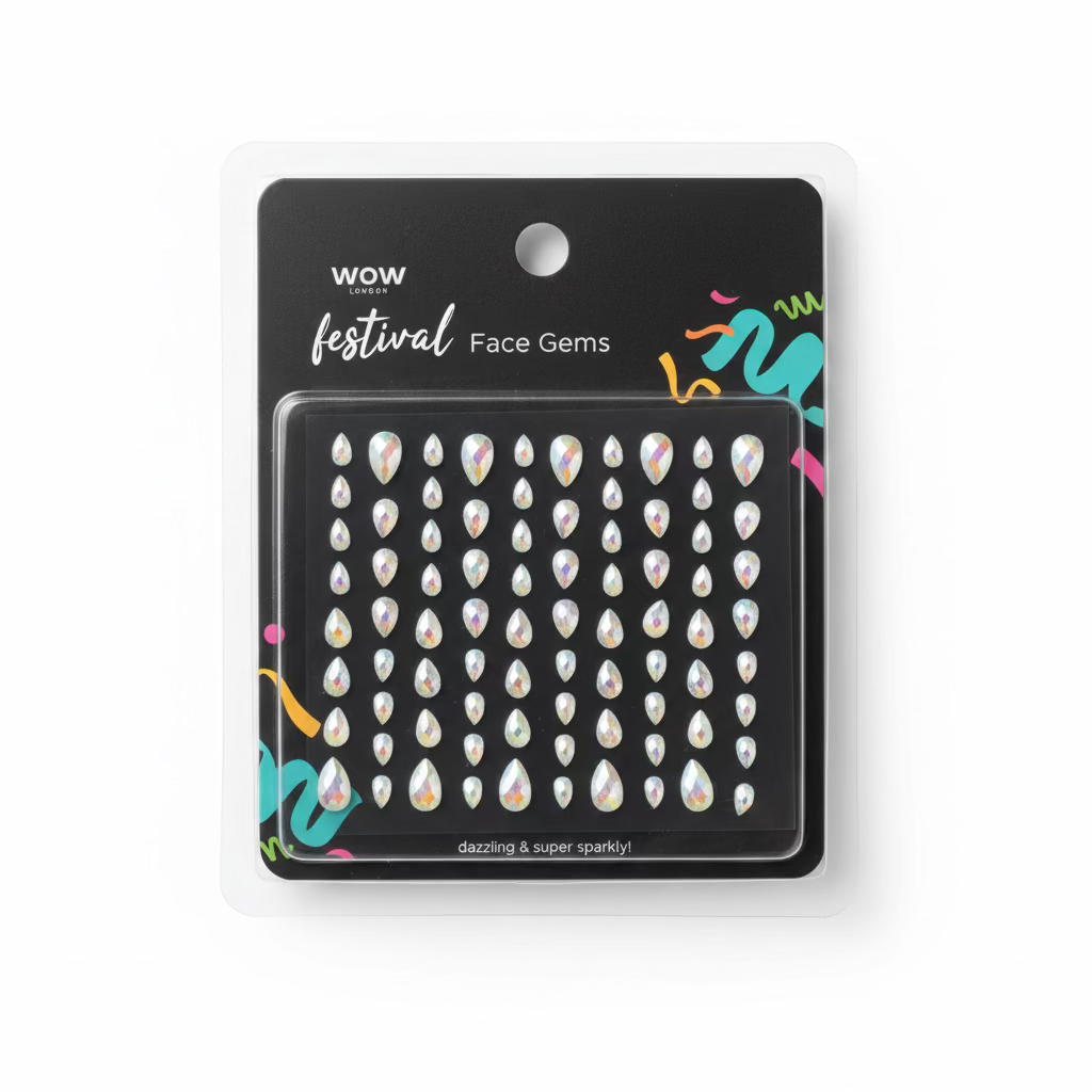 WOW London Holographic Festival Face Gems Set