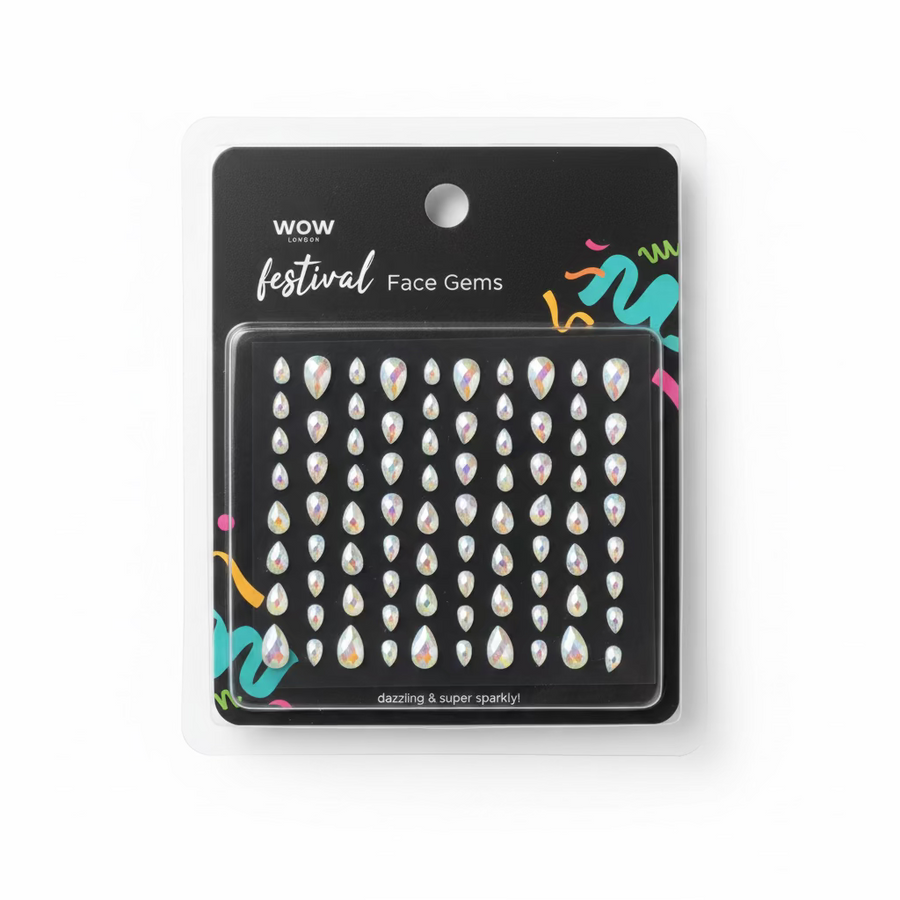 WOW London Holographic Festival Face Gems Set