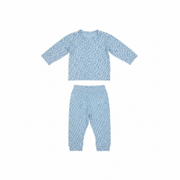 Blue Polka Dot Baby Pyjama Set (Various Sizes)
