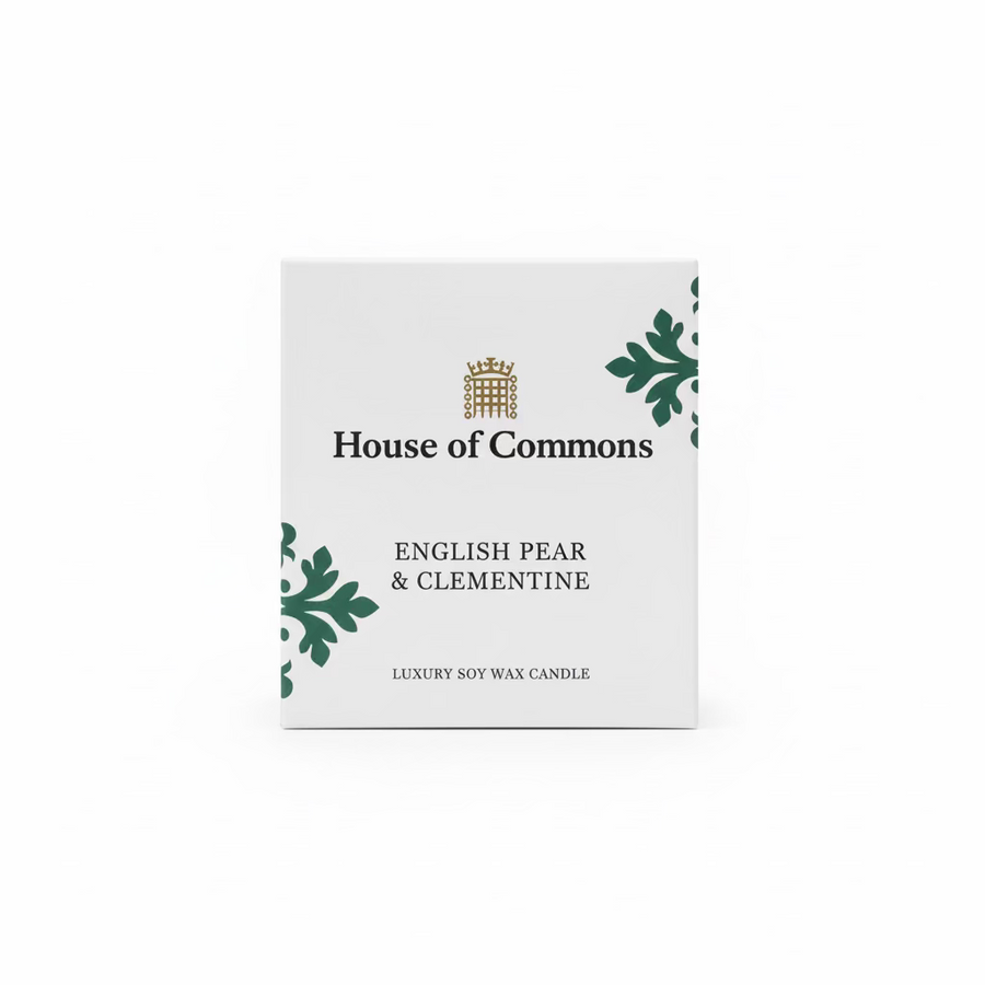 House of Commons English Pear & Clementine Scented Candle 230g
