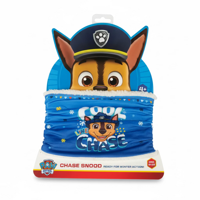 Paw Patrol Chase Fleece-Lined Winter Snood For Kids