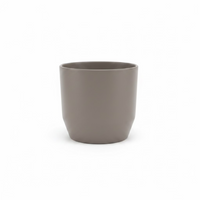 Brown/Grey Ceramic Plant Pot - 15cm