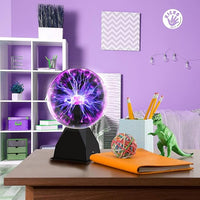 Thumbnail for Kicko Purple Plasma Ball - Touch & Sound Sensitive Lightning Lamp