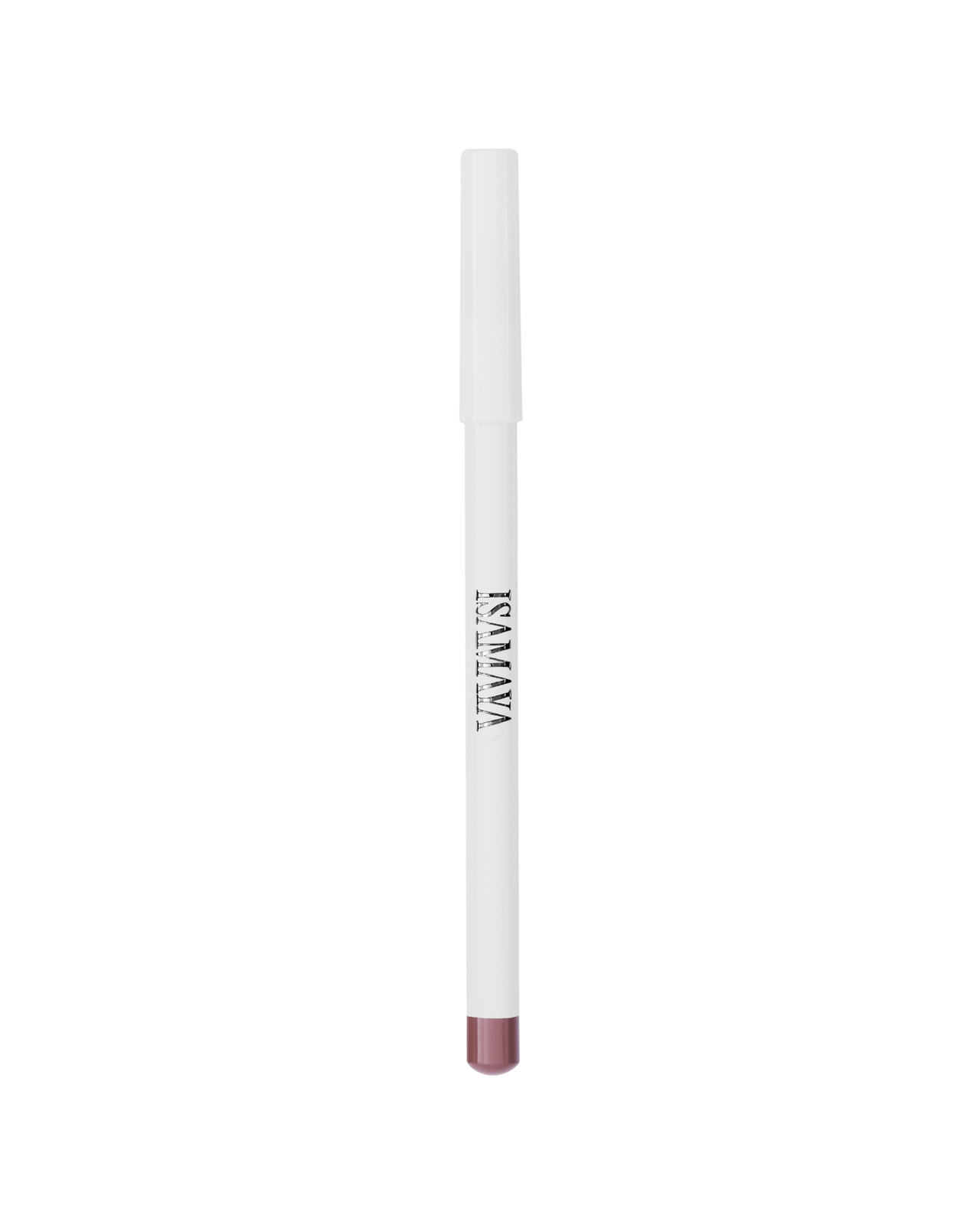 ISAMAYA Lip Liner in Flat White dusty pink rose pencil