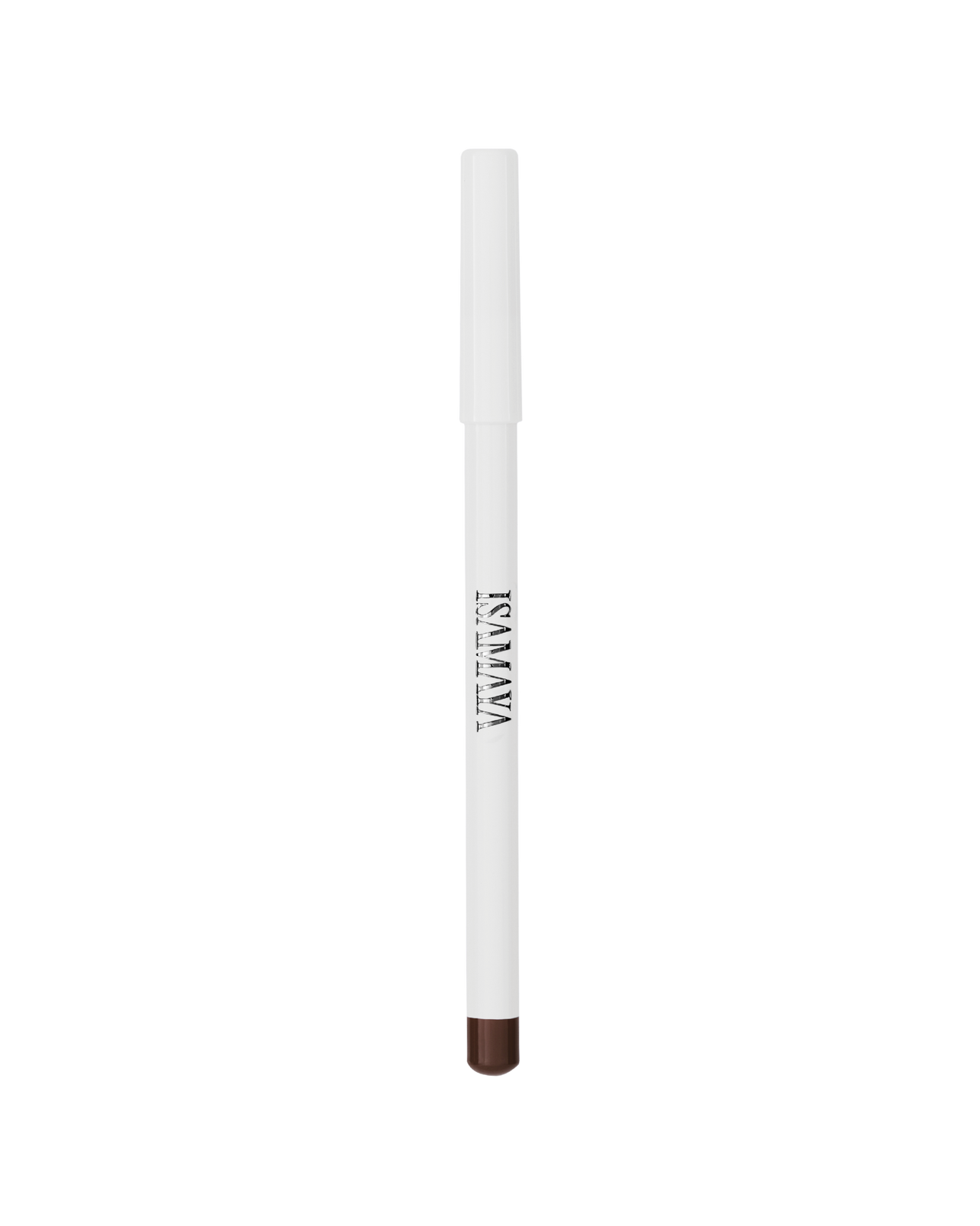 ISAMAYA Lip Liner in Gesha red-based brown nude pencil