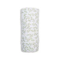 Lulujo Muslin Swaddle - Greenery (100cm x 100cm)