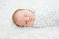 Lulujo Muslin Swaddle - Greenery (100cm x 100cm)