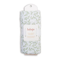 Lulujo Muslin Swaddle - Greenery (100cm x 100cm)