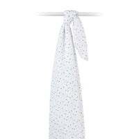 Lulujo Muslin Swaddle - Stars (100cm x 100cm)