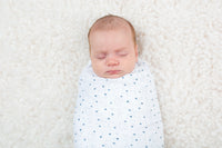 Lulujo Muslin Swaddle - Stars (100cm x 100cm)