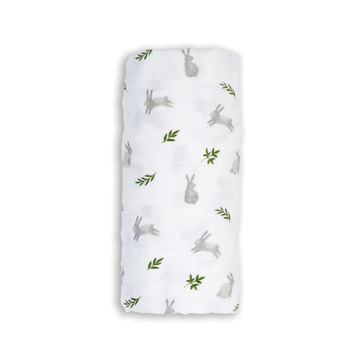 Lulujo Muslin Swaddle - Bunnies (100cm x 100cm)