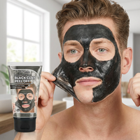 Thumbnail for 7th Heaven Activated Charcoal Black Clay Peel Off Face Mask for Men 125ML
