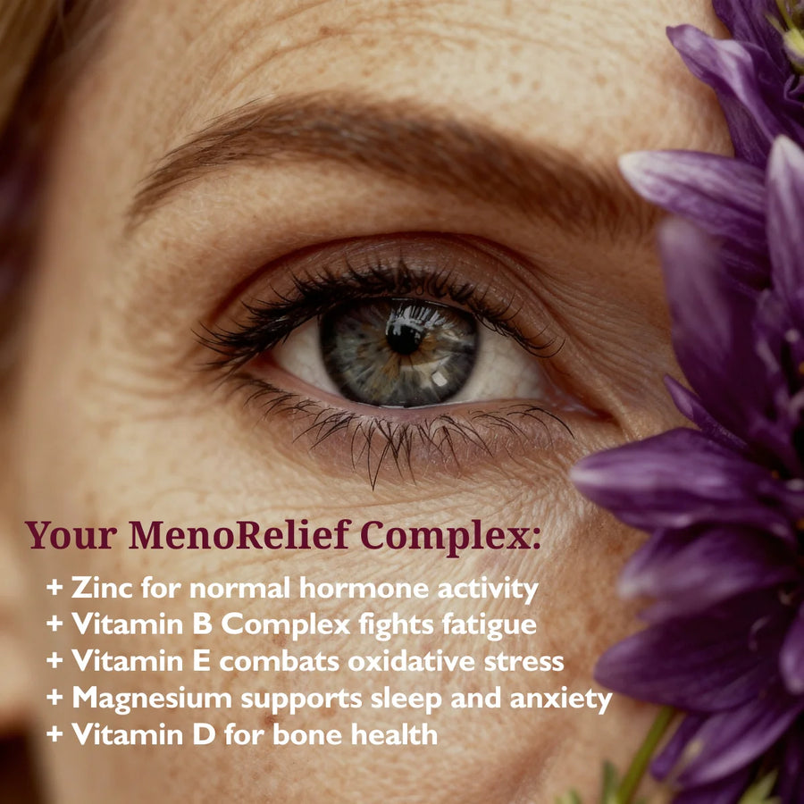 VitaXcel Meno Relief Female Vitality Booster - 120 Capsules