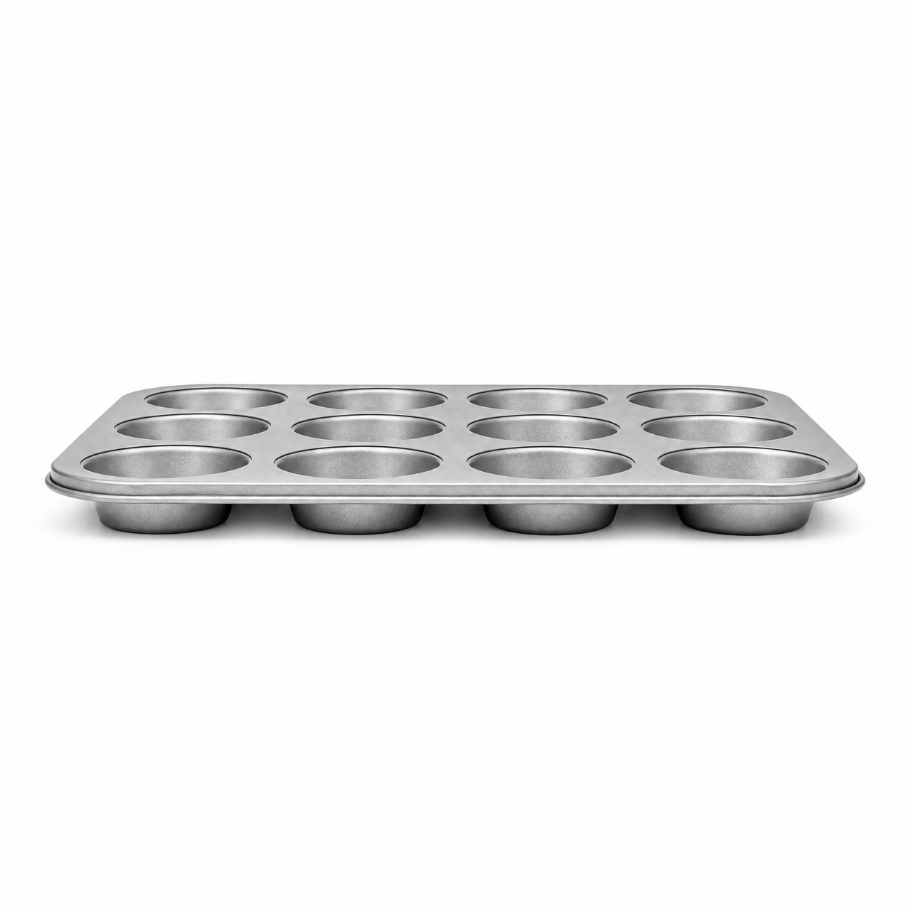 12 Cup Shallow Bun Tins - 2 Pack