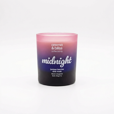 Aroma & Bliss Midnight Candle - Juniper Berries & Musk