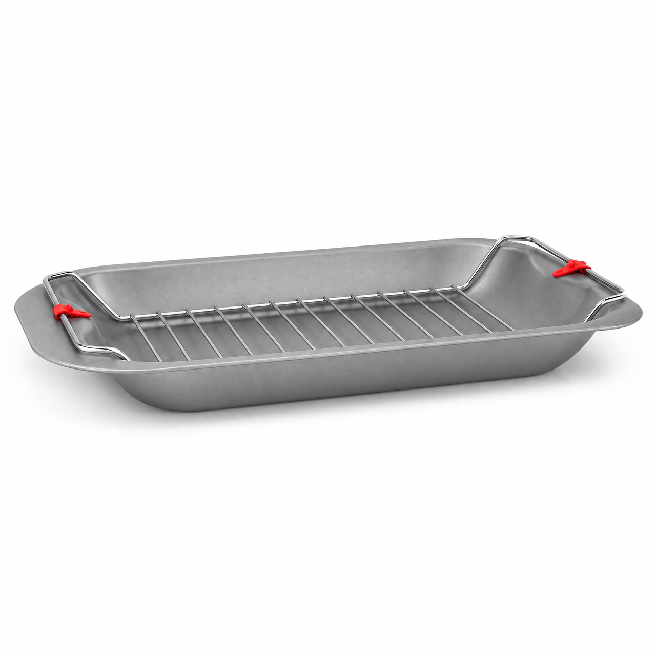 Non-Stick Roasting Tray & Removable Rack - 38CM