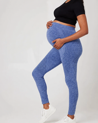 Snuggz Maternity - Sculpt Legging Blue Marl (11030)