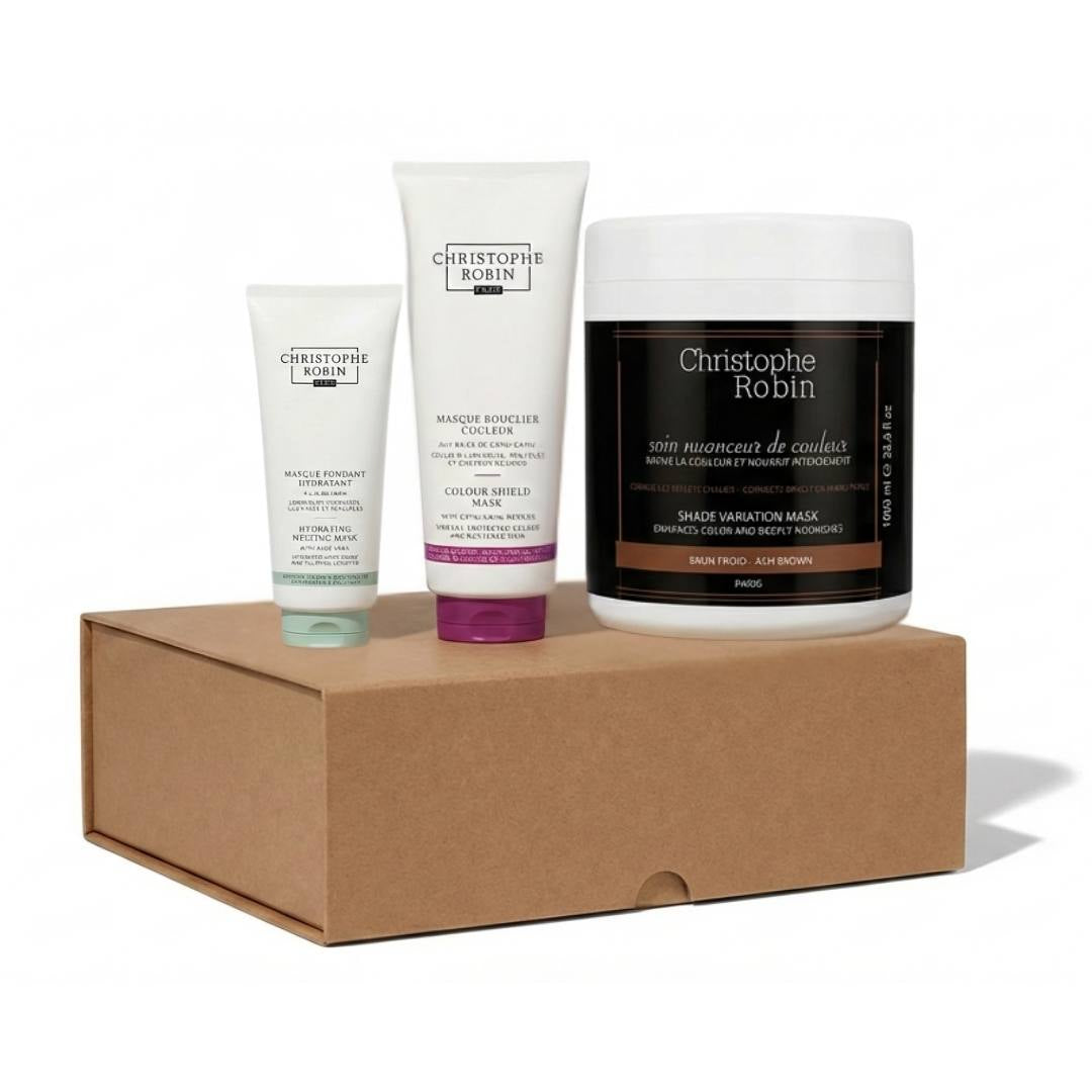 Christophe Robin Colour Care & Hydration Gift Set - Brown Hair