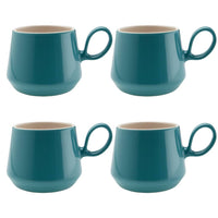 Thumbnail for Fairmont & Main Sea Green Mugs - Retro Flared (Set of 4) RT38SG