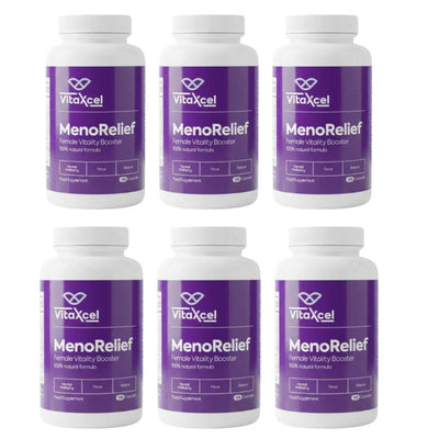 VitaXcel Meno Relief Female Vitality Booster - 6 Pack (720 Capsules)
