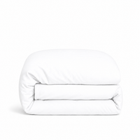Percale Luxe Cool & Crisp Cotton Duvet Cover (Various Colours & Sizes)