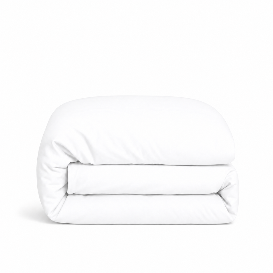 Percale Luxe Cool & Crisp Cotton Duvet Cover (Various Colours & Sizes)