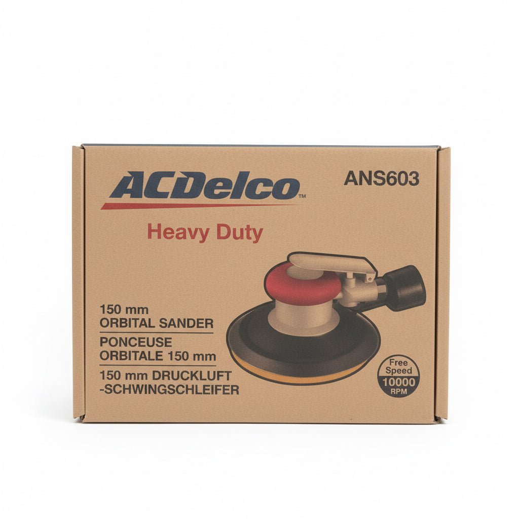 ACDelco Heavy Duty 150mm Orbital Sander ANS603 - liquidation.store