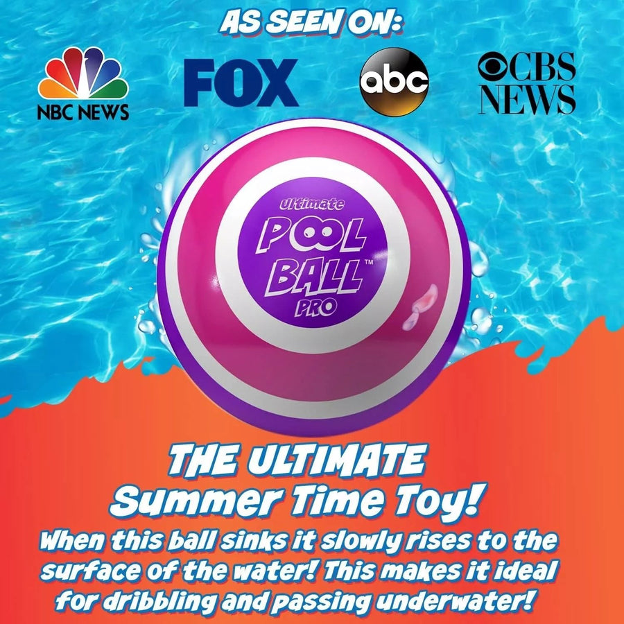 Activ Life The Ultimate Pool Ball (Pink/Purple) - liquidation.store