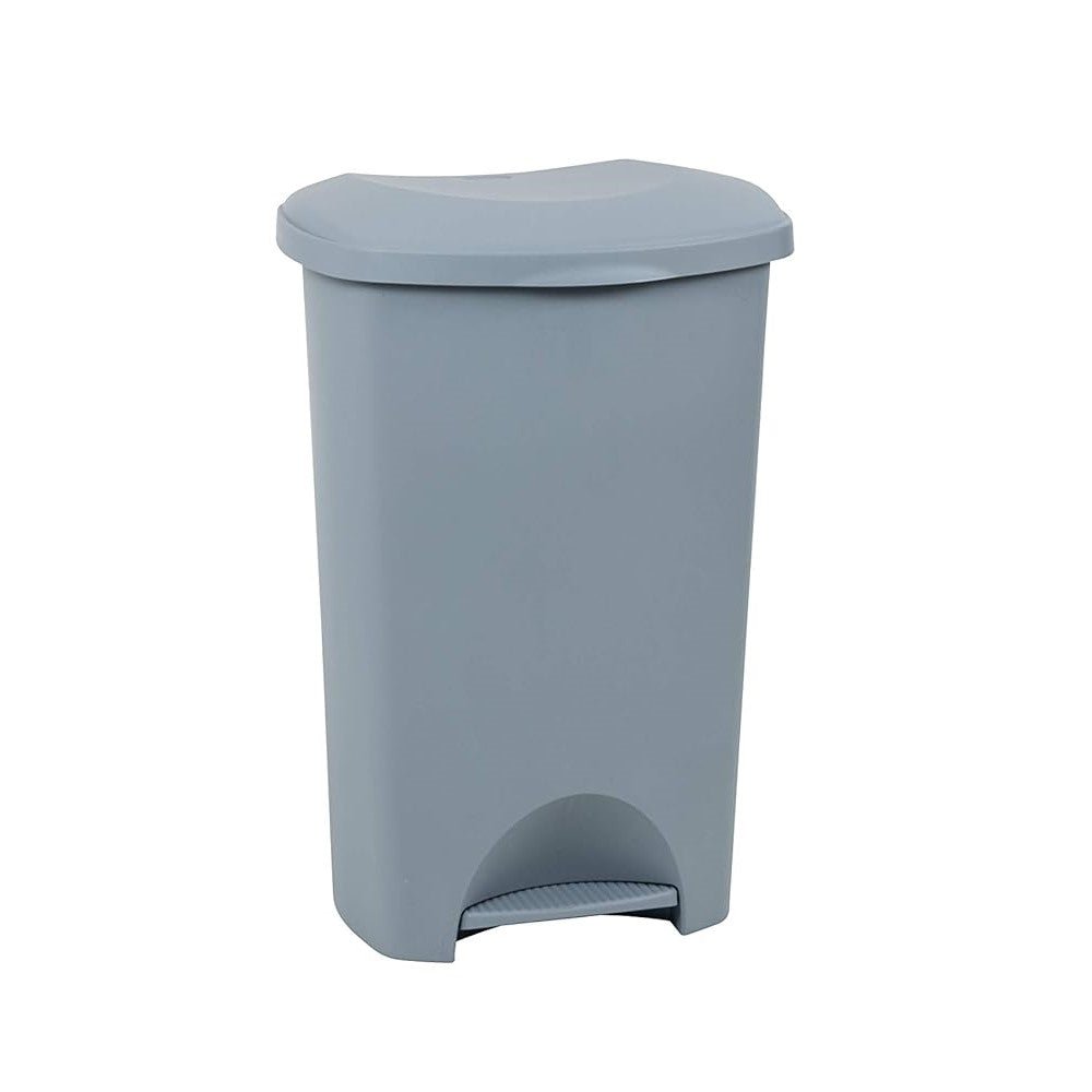 Addis 50 Litre Light Grey Kitchen Pedal Bin - Eco Edition - liquidation.store