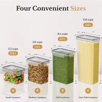 Thumbnail for Airtight Food Storage Container Set - 24 Piece - liquidation.store