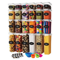 Thumbnail for Airtight Food Storage Container Set - 24 Piece - liquidation.store