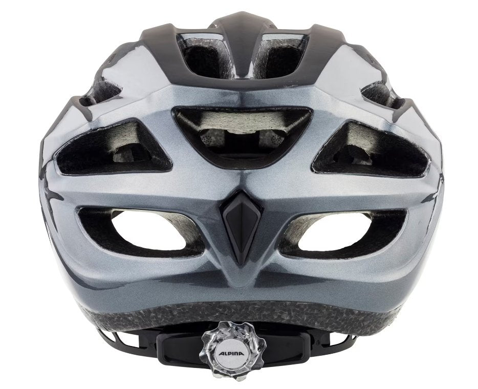 Alpina MTB 17 Touring Bike Helmet - Black Grey 54 - 58cm (medium) - liquidation.store