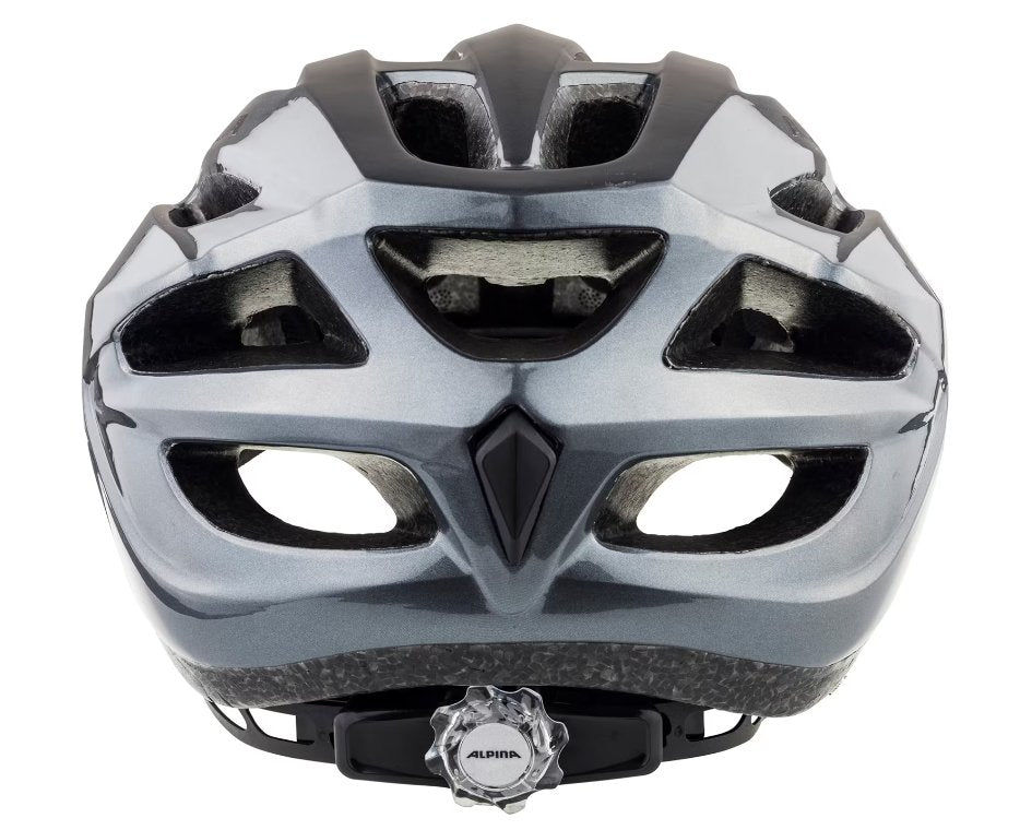 Alpina MTB 17 Touring Bike Helmet - Grey 54-58cm (medium) - liquidation.store