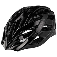 Thumbnail for Alpina Panoma Classic Black Gloss Cycling Helmet 56-59cm (Medium) - liquidation.store