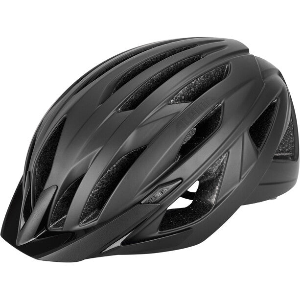 Alpina Parana Black Matt Cycling Helmet 55-59cm (Medium) - liquidation.store