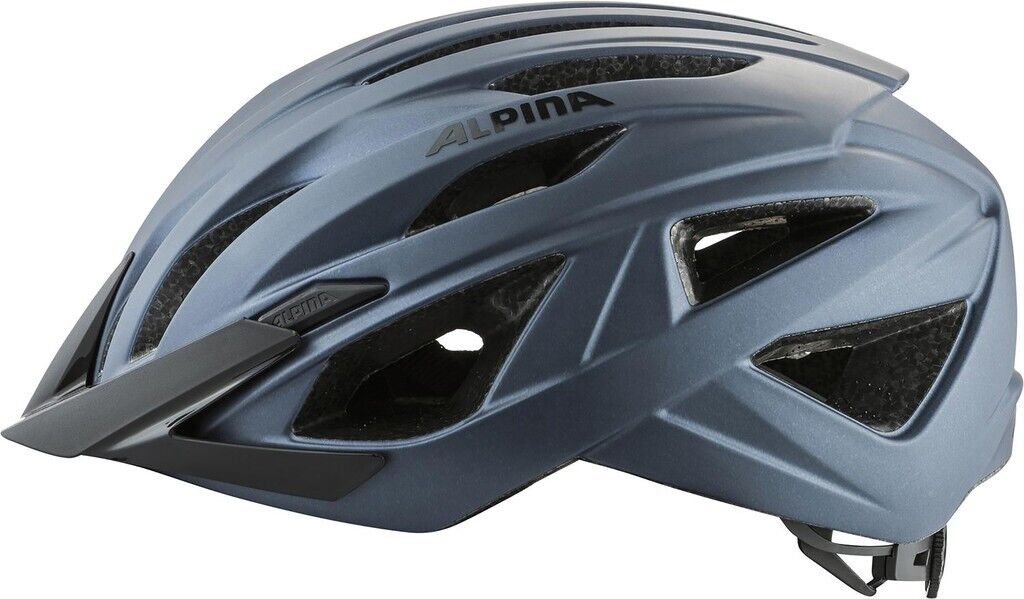 Alpina Parana Indigo Matt Cycling Helmet 55-59cm (Medium) - liquidation.store