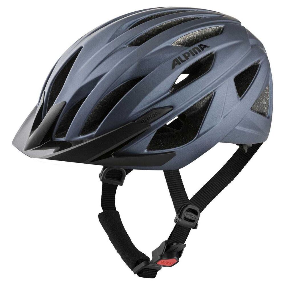 Alpina Parana Indigo Matt Cycling Helmet 55-59cm (Medium) - liquidation.store