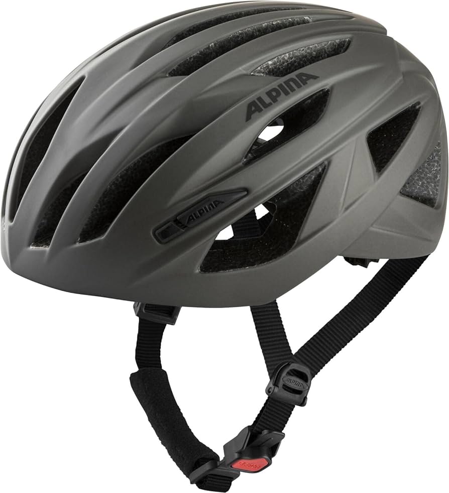 Alpina Path Cycling Helmet Coffee Grey Matt 51-56cm (S/M) - liquidation.store