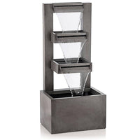 Thumbnail for Alpine Corporation Metal Fountain - Grey - liquidation.store