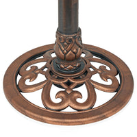 Alpine Corporation Outdoor Pedestal Birdbath - Bronze - liquidation.store