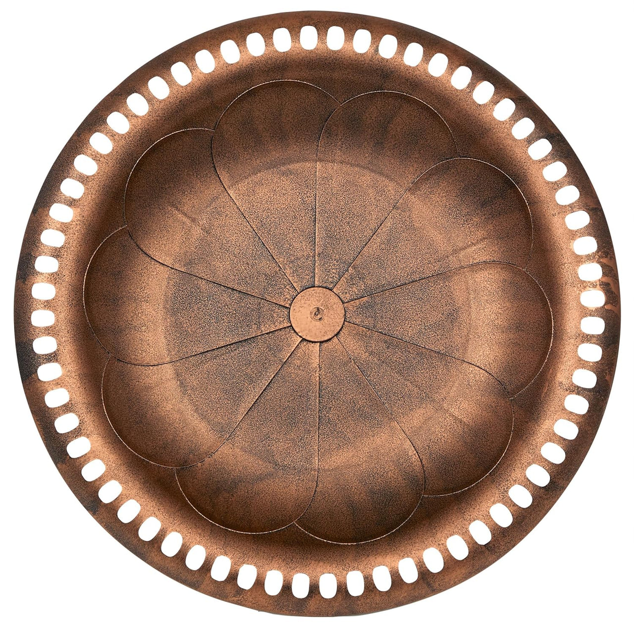 Alpine Corporation Outdoor Pedestal Birdbath - Bronze - liquidation.store