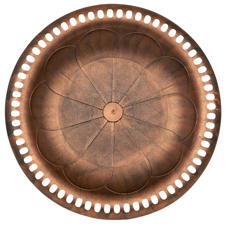 Alpine Corporation Outdoor Pedestal Birdbath - Bronze - liquidation.store