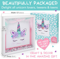 Thumbnail for Amitié Lane DIY Unicorn Picture Craft Kit - Create Your Own Wall Art Decor - liquidation.store