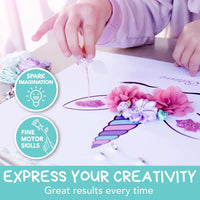 Thumbnail for Amitié Lane DIY Unicorn Picture Craft Kit - Create Your Own Wall Art Decor - liquidation.store