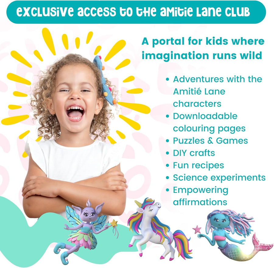 Amitié Lane Scented Markers With Mermaid Pencil Case - 6 - 9YRS - liquidation.store