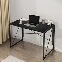 Thumbnail for ANJI DEPOT Folding Table/ Desk (Black) - liquidation.store